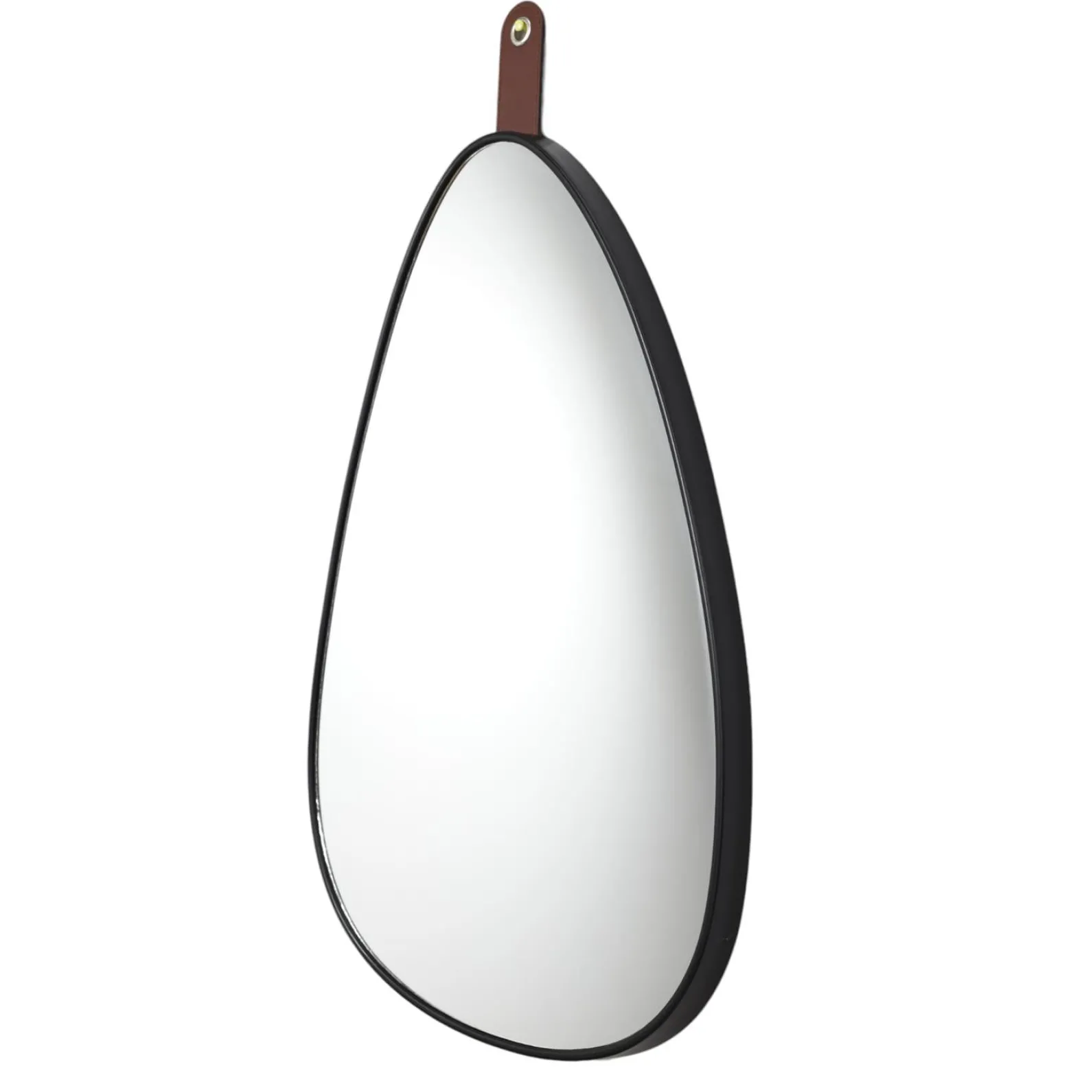 Lustro ścienne Drop Chic z paskiem 60x40 cm
