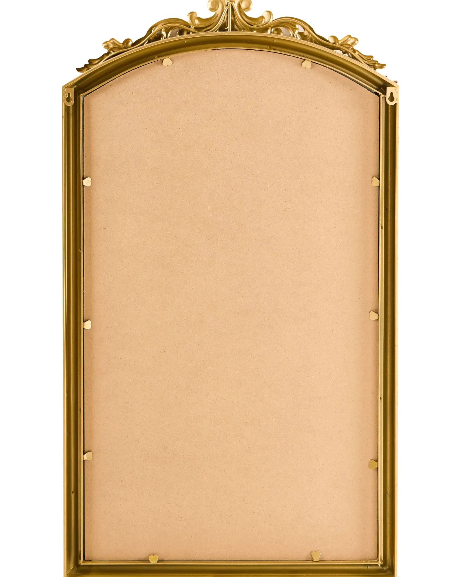 Lustro ścienne GORGES 55 x 96 cm Metal Złoty