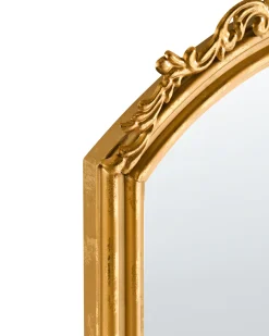 Lustro ścienne GORGES 55 x 96 cm Metal Złoty