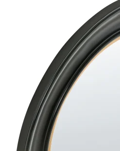 Lustro ścienne MALO 66 cm Czarny