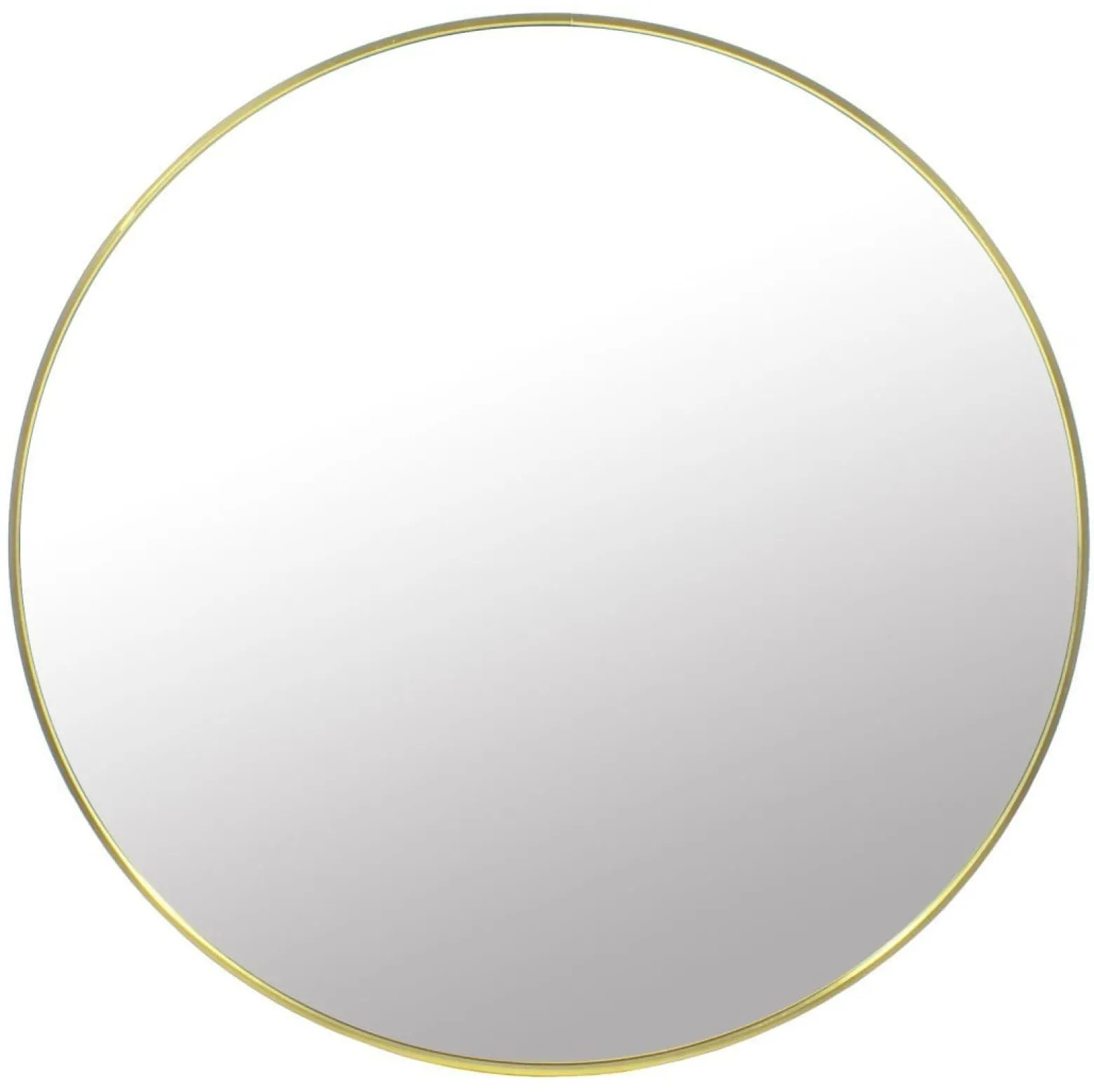 Lustro 70cm złota rama