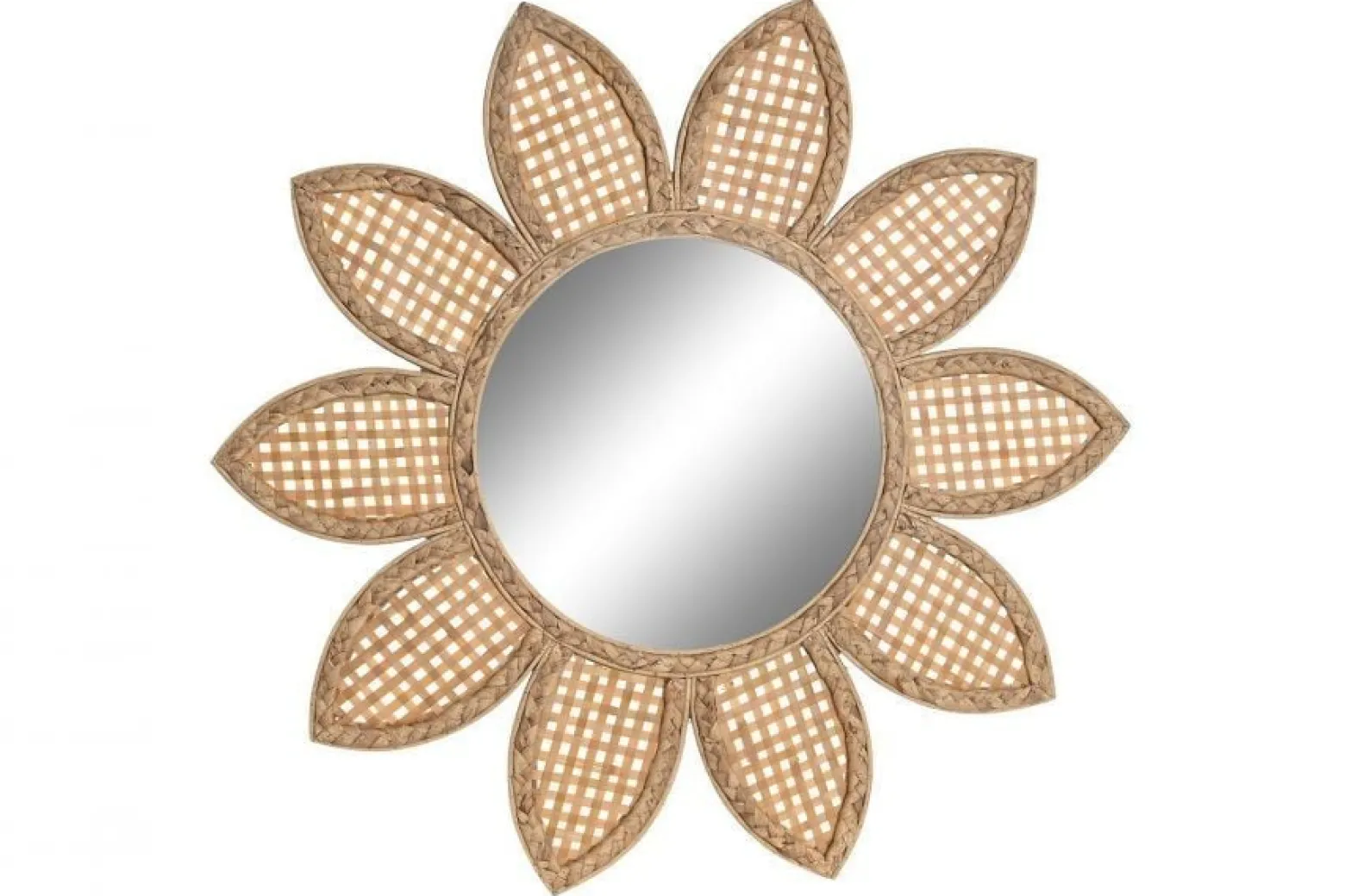 Lustro dekoracyjne Ø60 cm ELIINA-II