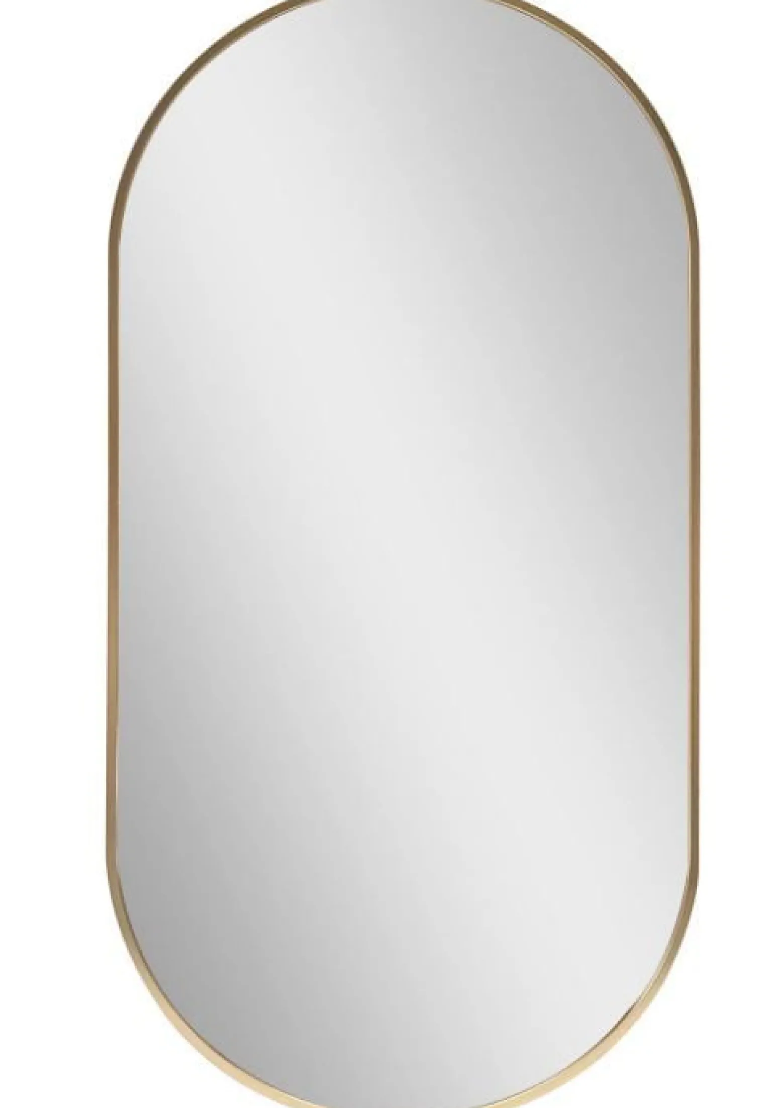 Lustro Elipsa 100x50cm złote G