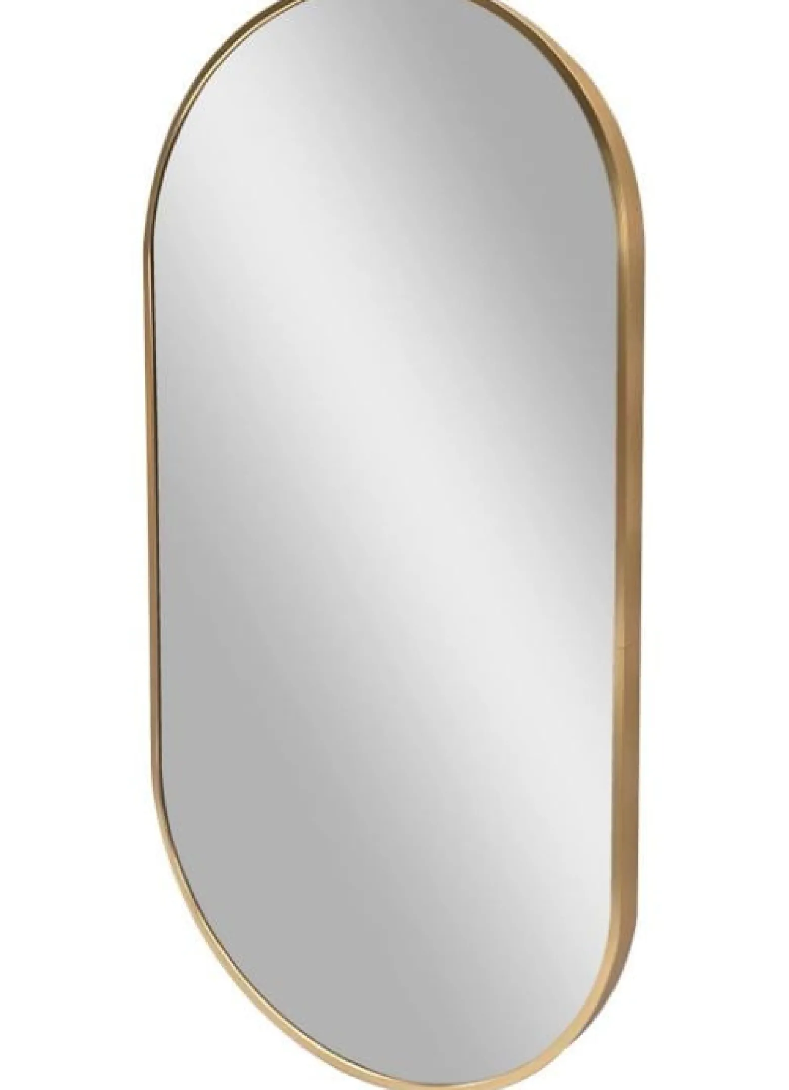 Lustro Elipsa 100x50cm złote G