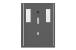 Lustro led bez ramy aura lu led 60