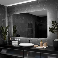 Lustro Podświetlane Led Monaco - 70Cm, 50Cm