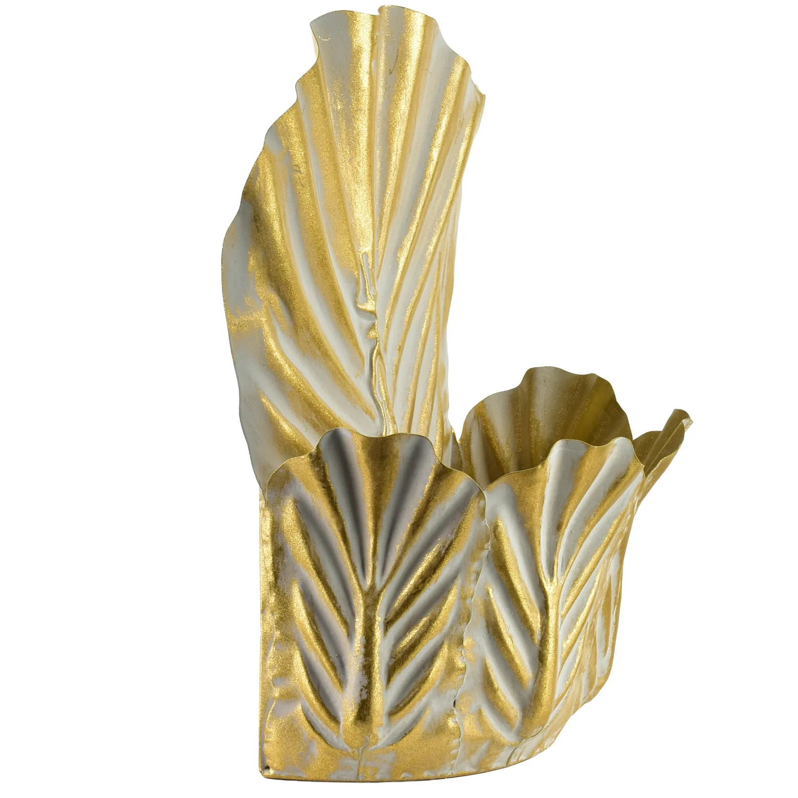 MARINA Kwietnik Gold 24x14x36cm