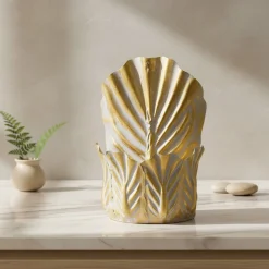 MARINA Kwietnik Gold 24x14x36cm