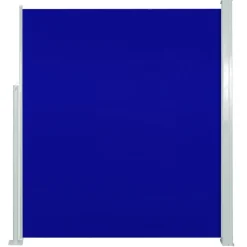 Markiza boczna Niebieski 160 x 300 cm vidaXL