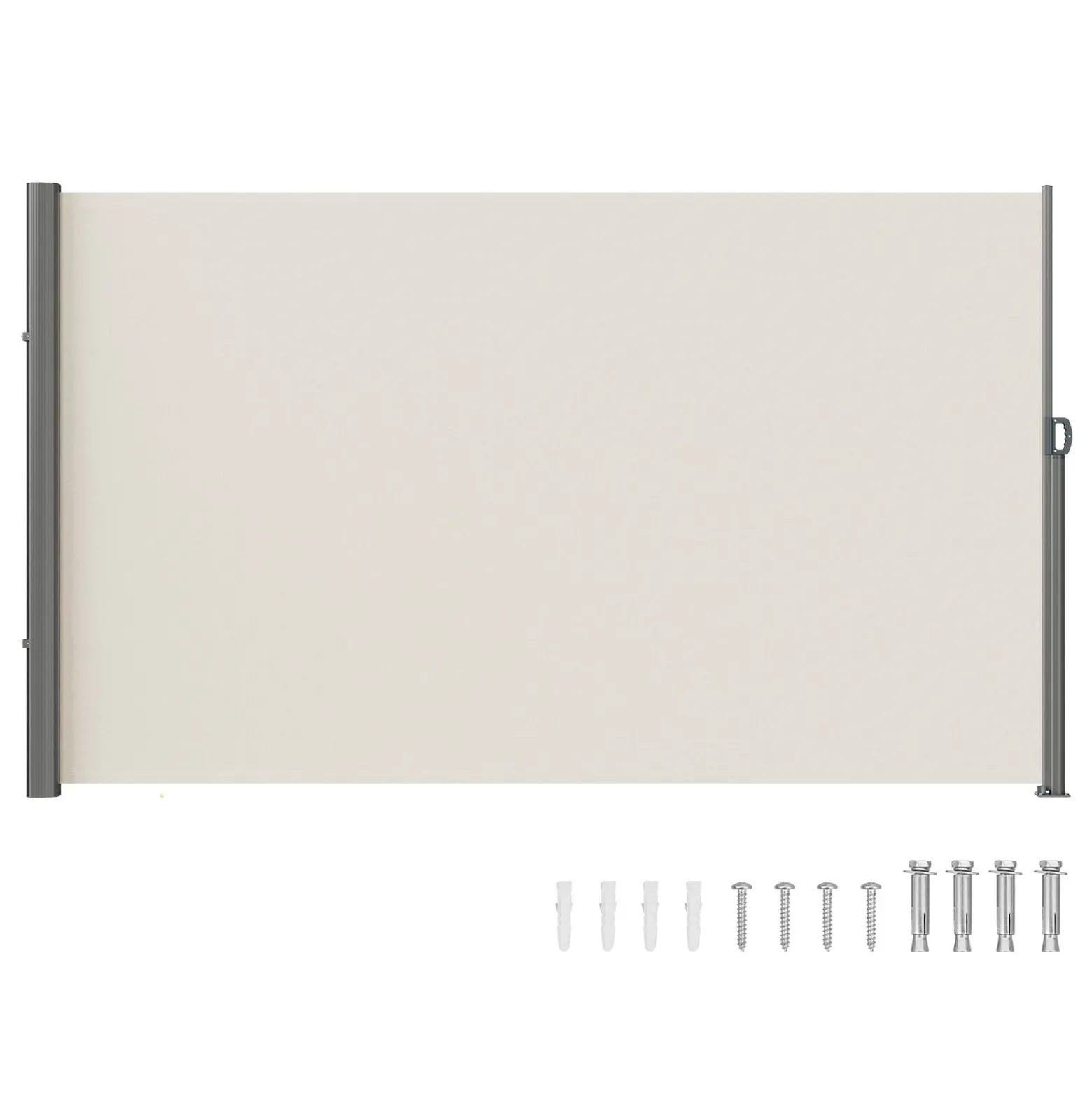 Markiza boczna parawan osłona na taras roleta przeciwsłoneczna 160 x 300 cm
