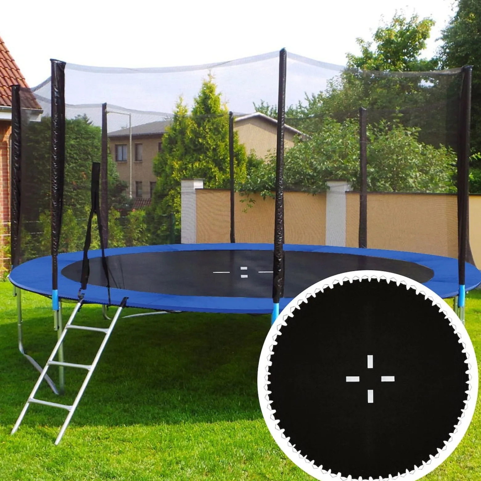 Mata do trampoliny 305 cm 10 ft na 64 sprężyny