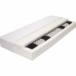 Materac Biały 120 x 200 cm Pianka vidaXL
