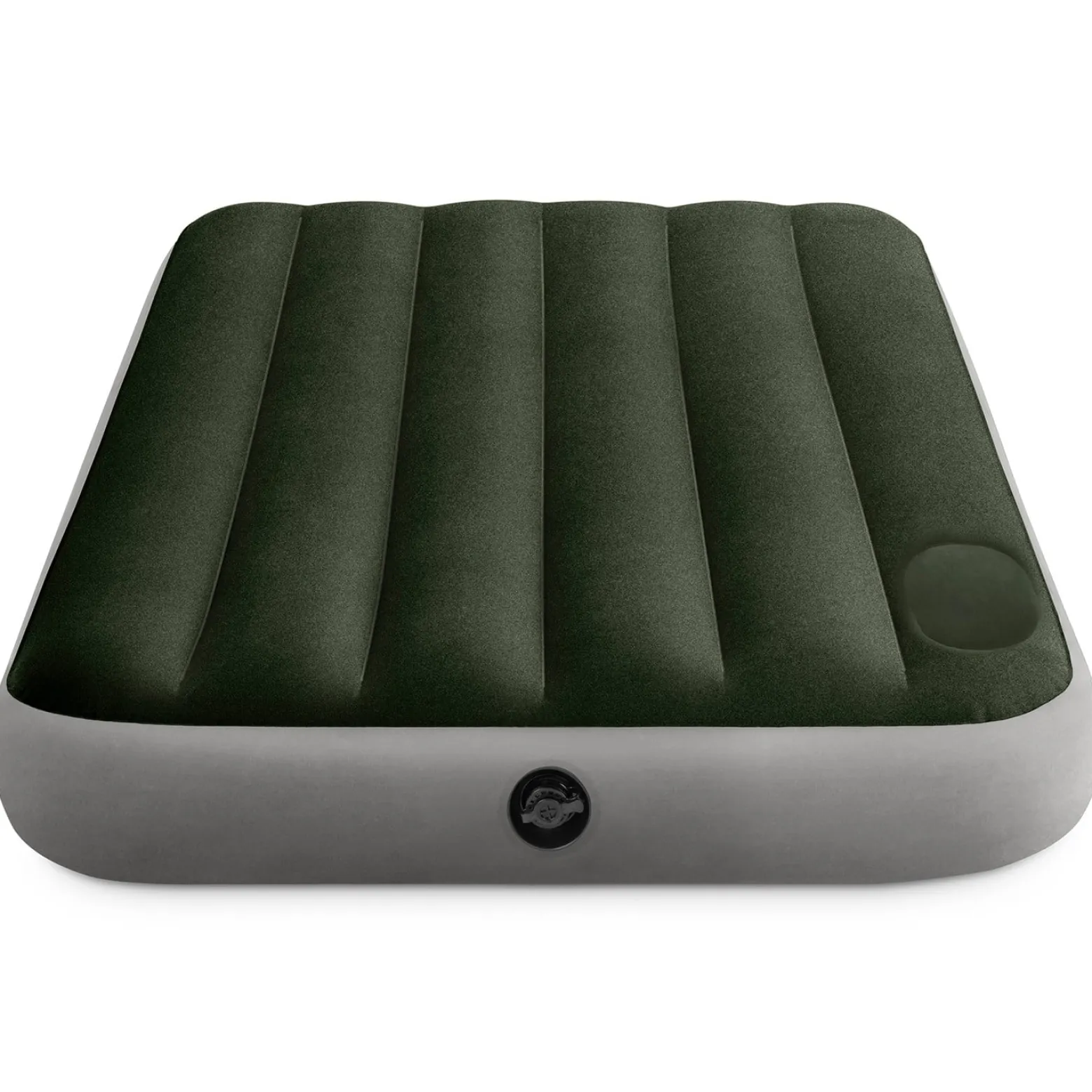 Materac dmuchany Intex jednoosobowy z wbudowaną pompką 191x99x25 cm
