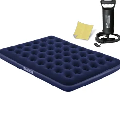 Materac dmuchany z pompką dwuosobowy Bestway 67004-62002