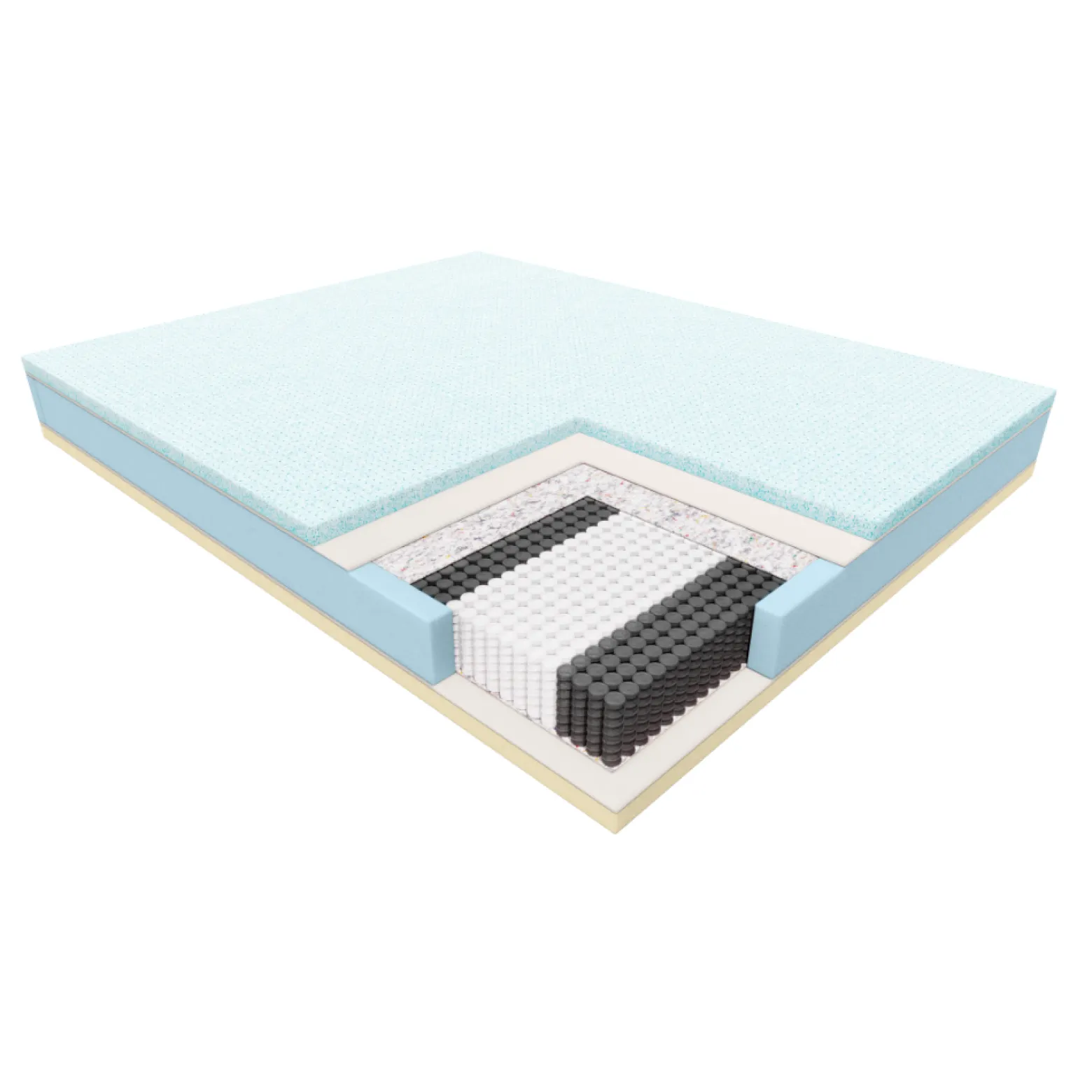 Materac Nolli Janpol 80x200 cm Adaptive Beige