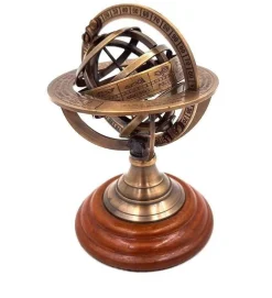 Mosiężne Astrolabium - Wysokość 13,5 Cm - Ni351
