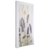 Naklejka na drzwi Lawenda na drewnie 75x205 cm Fototapeta