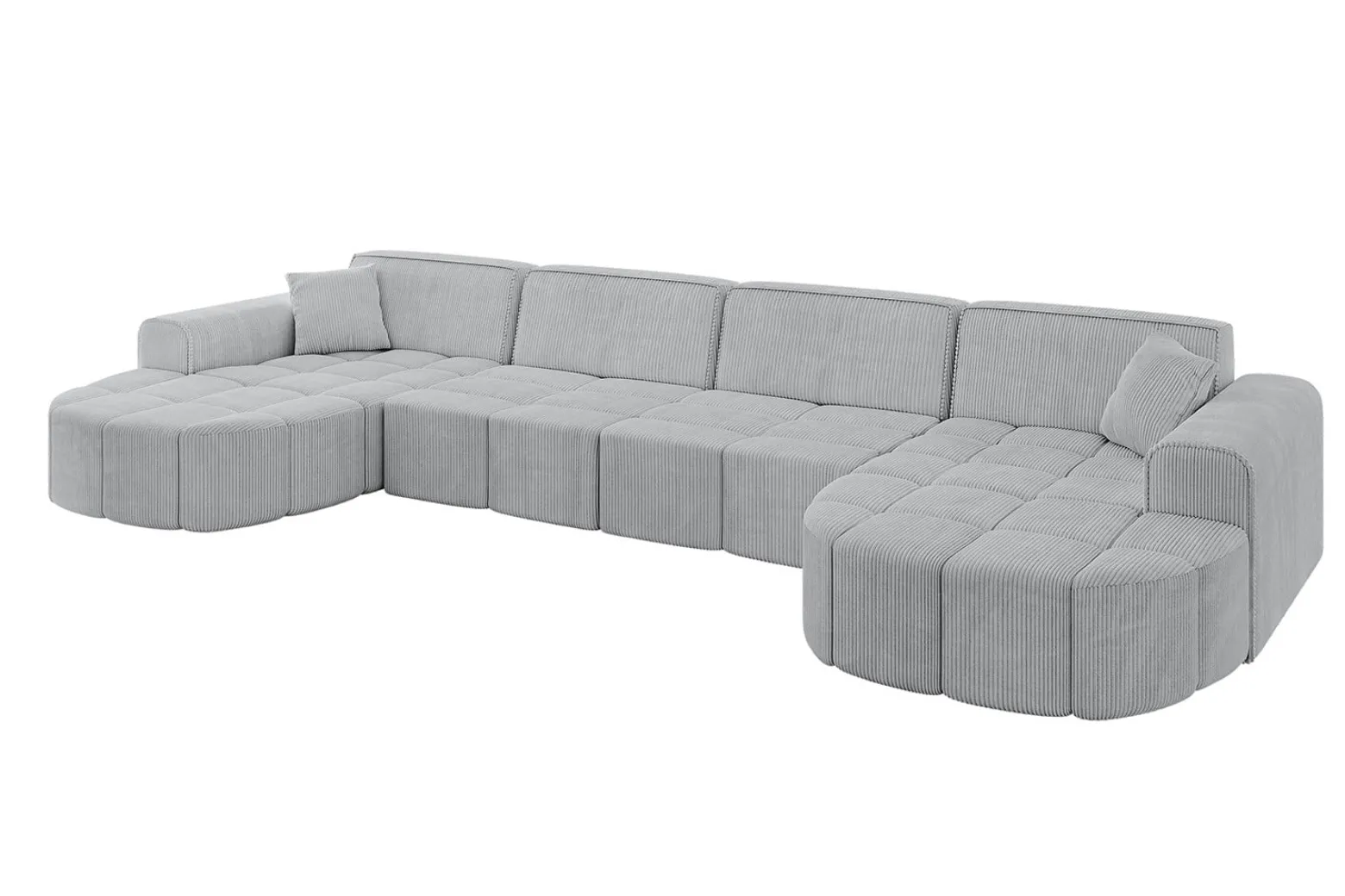 Narożnik uniwersalny bez funkcji spania LIVO-U1 - 400x173x79,5 Szary