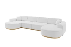 Narożnik uniwersalny bez funkcji spania MARI-U2-v2 388x171x83 cm Biały