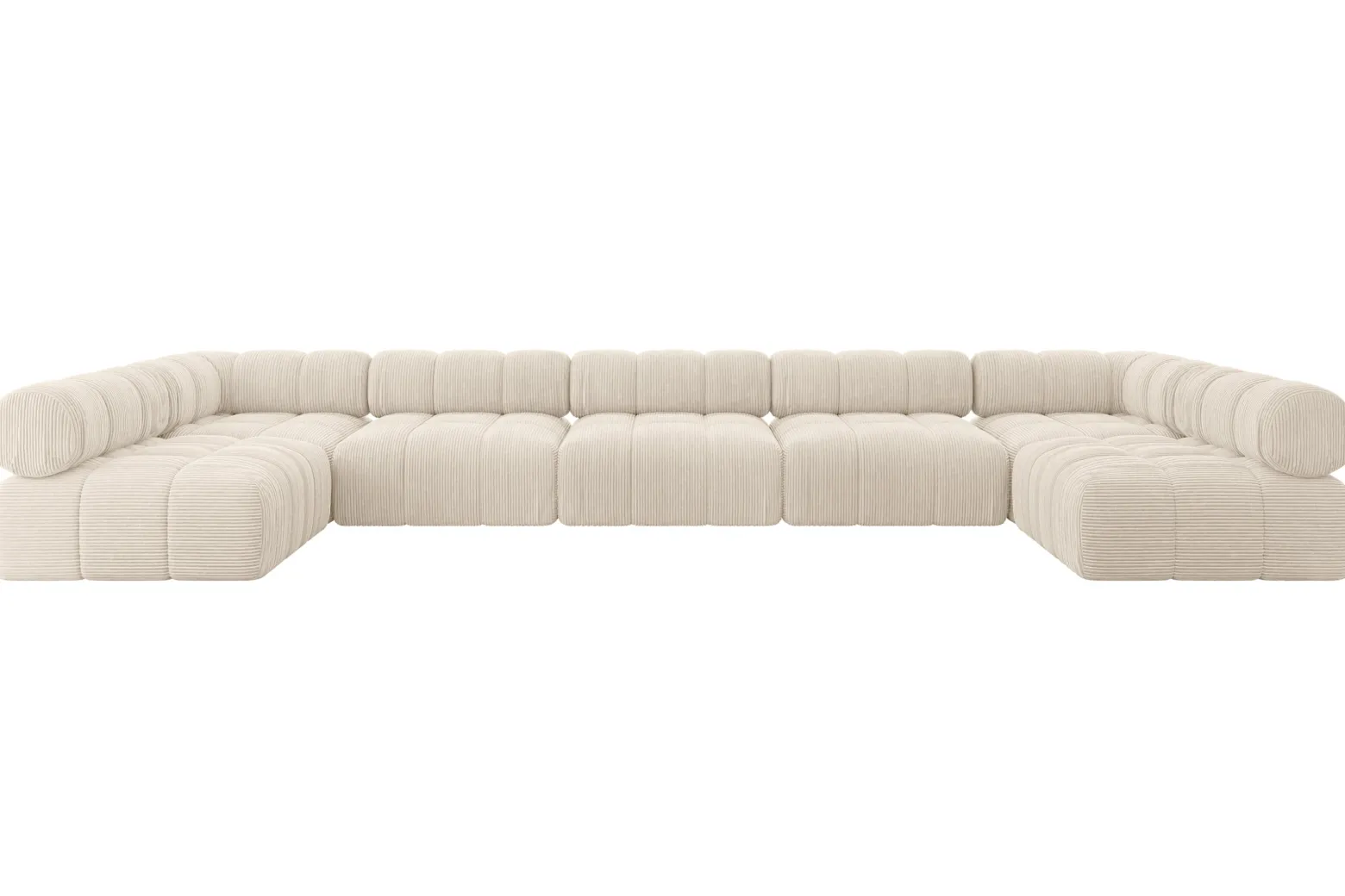 Narożnik uniwersalny modułowy GARVO-U3 475x190x70 cm Beżowy