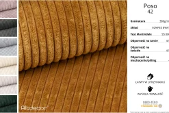 Narożnik z funkcją spania i pojemnikiem ORRO-U - 362x145x83cm Żółty