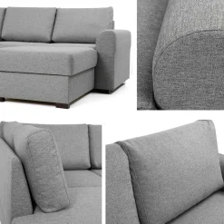 Narożnik z funkcją spania Wilma Large Premium, Strona: Lewa