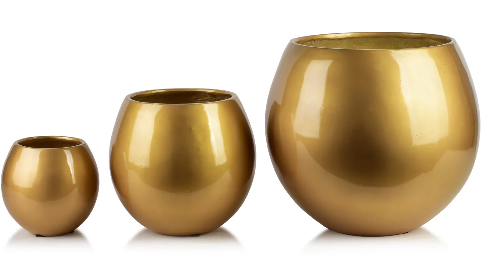 NEVA GOLD Komplet 42.5x42.5x39cm/28x28x27cm/20x20x19cm