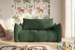 Nowoczesna Sofa Kanapa Dziecięca FLOW Funkcja spania + pojemnik na pościel
