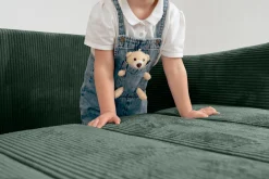 Nowoczesna Sofa Kanapa Dziecięca FLOW Funkcja spania + pojemnik na pościel