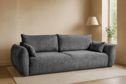 Nowoczesna Sofa Kanapa SAPHIRE Funkcja spania + pojemnik na pościel
