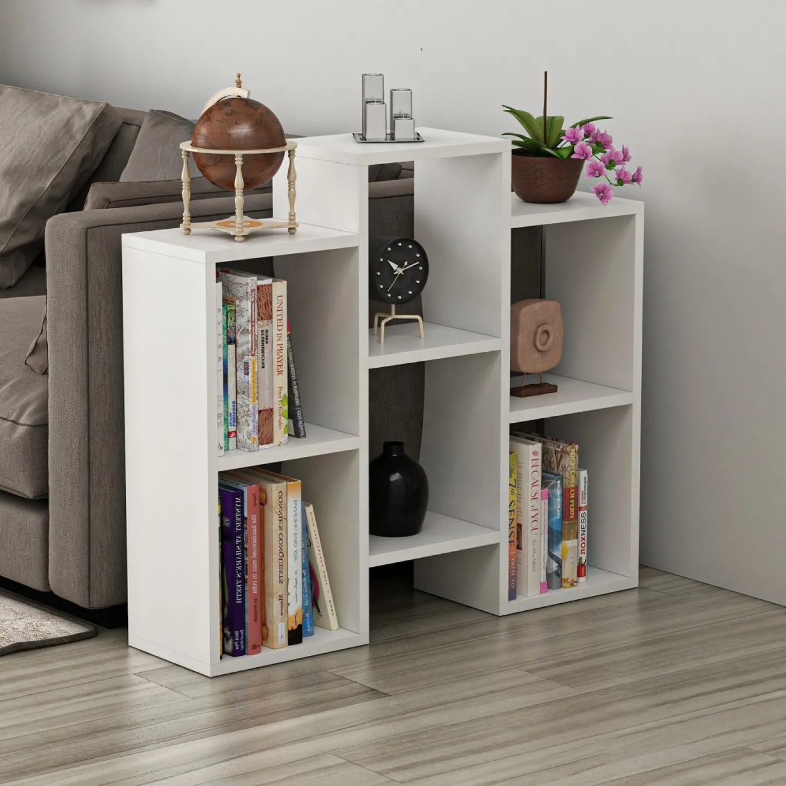 Nowoczesny stojący regał ModernHome