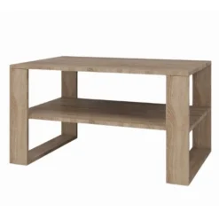 Nowoczesny stolik kawowy ława do salonu LOFT Dąb Sonoma elegancki design