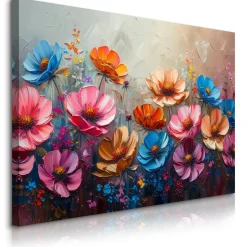 Obraz Kolorowe Dzikie Kwiaty 30x20cm