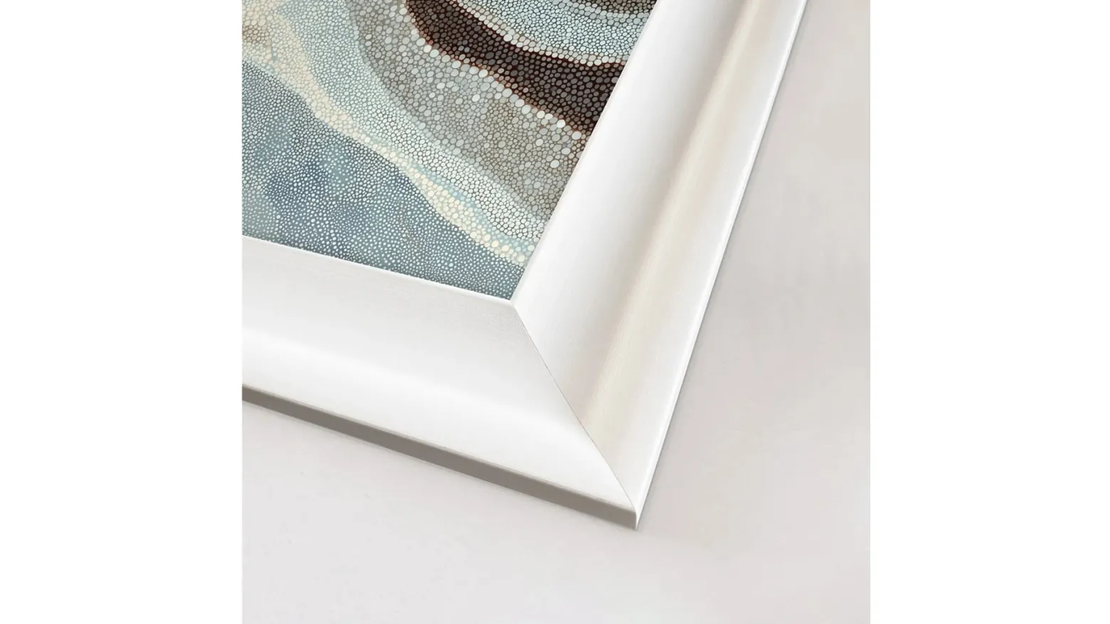 Obraz w ramie Blue Flows No.1 58x78 cm
