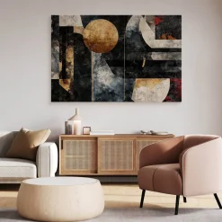 Obraz Abstrakcyjne Kształty Geometryczne 30x20cm