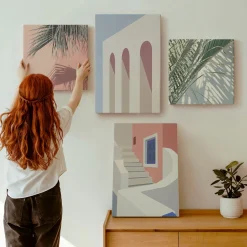Obraz canvas 4 częściowy Architektura miejska |40x40, 40x60| Wallfluent