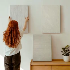 Obraz canvas 3 częściowy Piaskowe wzory | 3x40x60 | Wallfluent