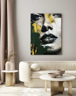 Obraz Ścienny Nowoczesny Portret Kobiety 20x30cm