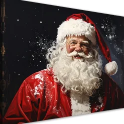 Obraz do salonu kuchni biura, Święty mikołaj 30x20