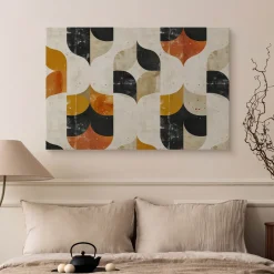 Obraz Kolorowe Kształty W Stylu Boho 30x20cm