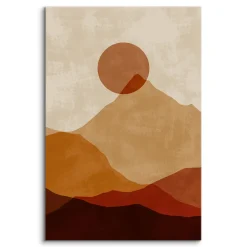 Obraz Krajobraz Górski Boho Zachód Słońca 20x30cm