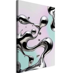 Obraz Metaliczne Płynności 20 x 30 cm