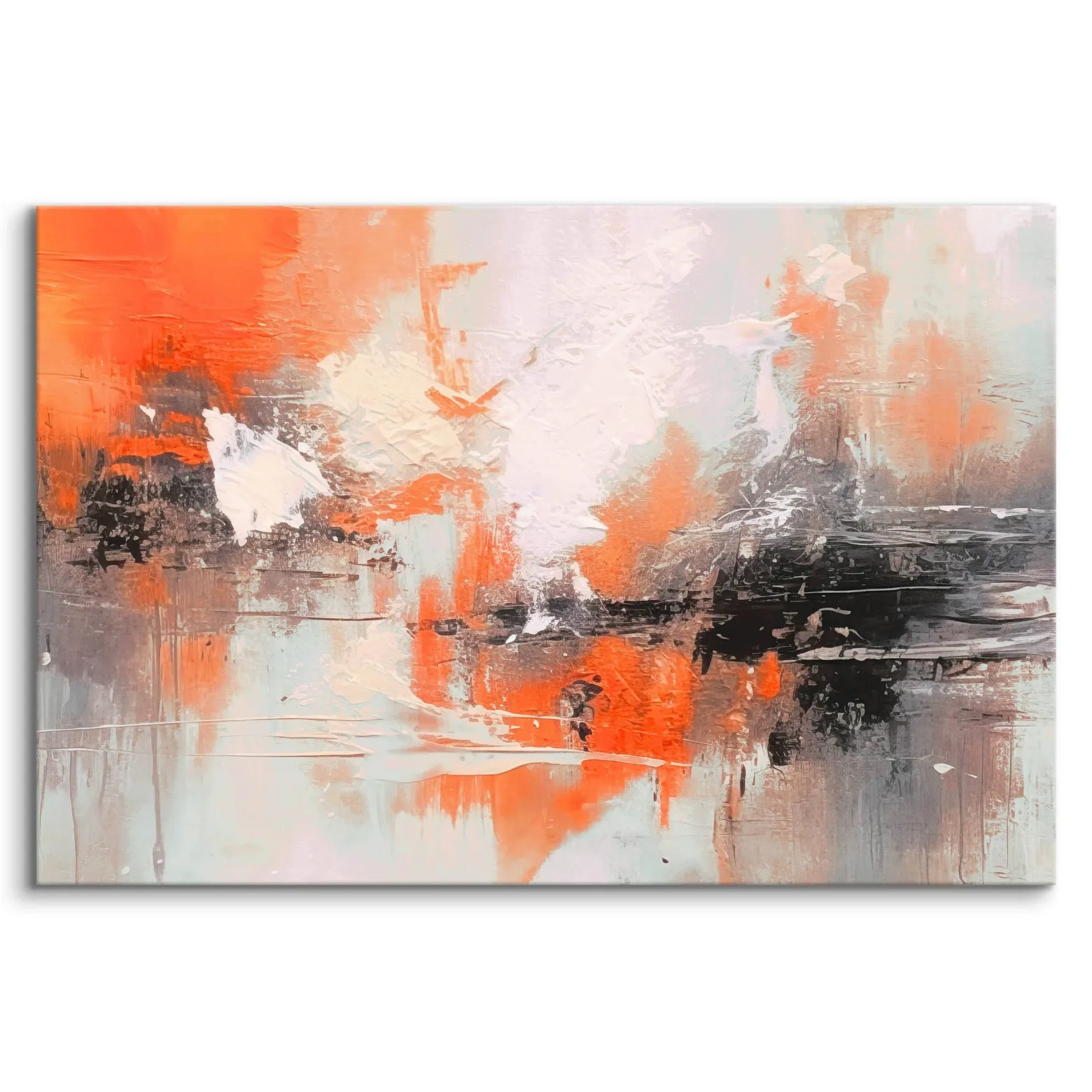 Obraz Pomarańczowa Abstrakcja 30x20cm