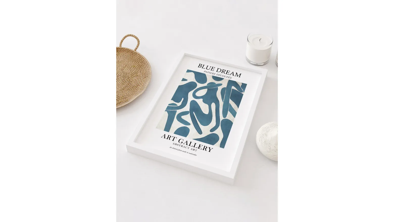 Obraz w ramie Blue Dream Art 53x73 cm