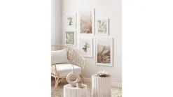 Obraz w ramie Delicate Watercolor Leaf No.1 53x73 cm