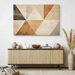 Obraz Wzór Geometryczny W Stylu Boho 30x20cm