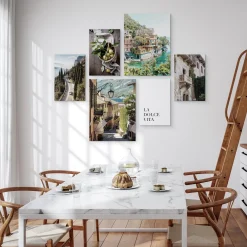 Obrazy La Dolce Vita Włoska Architektura 3D