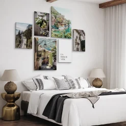 Obrazy La Dolce Vita Włoska Architektura 3D