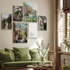Obrazy La Dolce Vita Włoska Architektura 3D