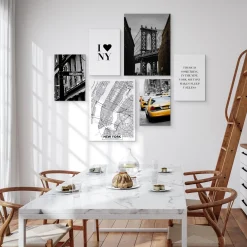 Obrazy Ścienne Do Salonu Architektura Nowy Yorku